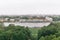 View from the colonnade of St.Isaac`s Cathedral - largest Russian Orthodox cathedral or sobor