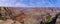 A view of the Colorado River between the colored strata of the Grand Canyon from Hopi Point on the South rim