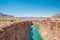 View of the Colorado River in the Grand Canyon from the Navajo Bridges