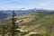 A View of Colorado State Highway 149 Through the San Juan Mountains