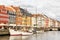 View of colorful building at Nyhavn waterfront