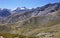 View of colorful mountains from the way to Ganda La Pass, Ladakh, India