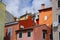 View of colorful old town and picturesque harbour of Rovinj, Istrian Peninsula, Croatia.