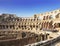 View of the Colosseum inside, Rome