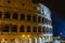 View Colosseum Rome during light show