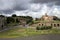 View from Colosseum to Palatine hill