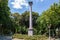 View of the Column of the Goths. Is a Roman victory column dating to the third or fourth century A.D. It stands in what is now