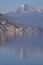 The view of Como Lake from the city of Argegno & x28;Como& x29;