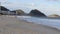 View of Copacabana Beach in the city of Rio de Janeiro, Brazil.