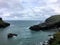 A view of the Cornish Coast near Tintagel