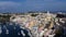 View of Corricella, on the island of Procida. Naples