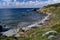 View of Coscia di Donna coast