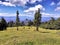 View from of costa rica from volcan poas trail