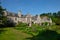 View of Cotehele House and garden