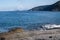 View from Coti Piane, the cliffs of Capo Sant`Andrea in Elba island