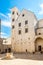 View at the Courtyard of Cathedral of Assumption of St.Mary in  Bitonto, Italy