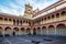 View at the courtyard church of San Francisco in Cordoba, Spain