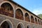 View in the courtyard of the male monastery of Kykkos. Cyprus