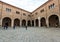 View of the Courtyard of the Palazzo della Ragione in Verona