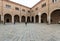 View of the Courtyard of the Palazzo della Ragione in Verona