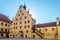 View at the Courtyard of Trausnitz Castle in Landshut ,Germany