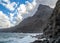 View of craggy western coast of Grand Canary island, Canary Islands, Spain