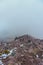 view crater to the volcano la malinche in mexico