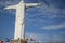 View of Cristo Rey statue of Cali.