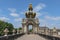 View of Crown Gate Kronentor in the courtyard of Zwinger Palac