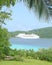 View on the cruise ship from the Vanuatu island