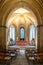 View of the crypt chapel inside the Canterbury Cathedral