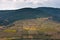 View of the cultivated field in the Sperlinga countryside, Sicily