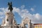 View of the D. JosÃ© I statue and the Rua Augusta Arch, Lisbon P