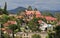 View of Dalat city from the hill