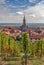 View of Dambach la Ville, Alsace, France