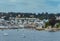 View at Dartmouth Harbor and Kingswear at the River Dart