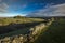 View at Dawn looking towards the Hills surrounding Millers Dale