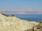 The view of dead sea from Lower Wadi David Park