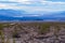 View of Death Valley National Park from Daylight Pass Cutoff Road in California, USA