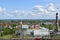 View of Debrecen city, Hungary, power station