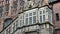 View of decoration historic Town Hall stairs, beautiful architecture, Lubeck, Germany