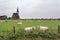 View on Den Hoorn, a little community on Texel, a Wadden island, the Netherlands.