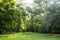 View of the dendrological garden in Askania-Nova reserve, Ukraine