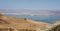 View of the desert and the Dead Sea from Masada, Israel