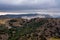 View of the desert of Tabernas in Province of Almeria, in Spain