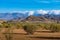 View of the desert of Tabernas in Province of Almeria, in Spain