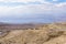 View from the desert to the Dead Sea and the coast of Israel near the capital of Jordan - Amman