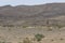 View of the deserts and mountains