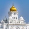 View of details of architecture inside Golden Temple (Harmandir Sahib) in Amritsar, Punjab, India, Famous indian sikh