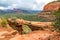 A view of Devil`s Bridge in Sedona